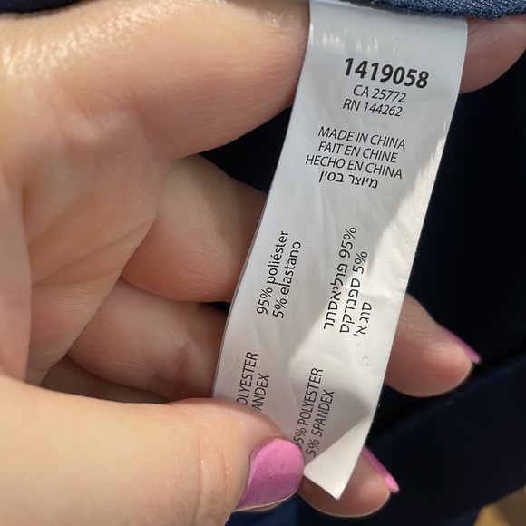 SOLD Lightweight navy blue blazer - Picture 5 of 6